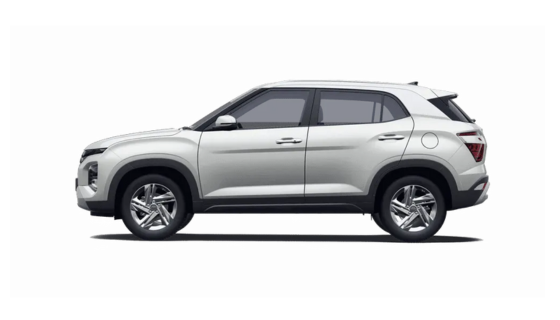 Hyundai Creta from side | Emi Ride - Rent a Car